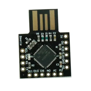 1 ШТ. Клавиатура Pro Micro Beetle USB ATMEGA32U4 Mini Development Модуль платы расширения для Arduino Leonardo R3 16 МГц постоянного тока 5 В