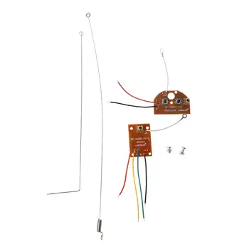 2-канальный радиоуправляемый пульт дистанционного управления 27 МГц Схема печатной платы передатчика и приемника Радиосистема с антенной для автомобиля Грузовик игрушка
