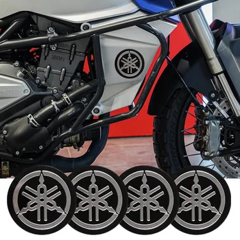 3D Мотоцикл Модифицированная Автомобильная Наклейка Металлическая Алюминиевая Круглая Наклейка Мотоциклетные Наклейки Для Yamaha R1 R3 R25 Mt-09 Mt07