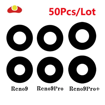 50 шт. для OPPO Reno 9 Pro 9Pro Plus, Задняя камера, стеклянный объектив с заменой наклейки
