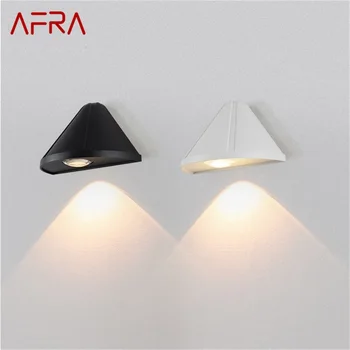 AFRA Наружные Современные Настенные Светильники LED Triangle Waterproof Sconces Лампа для Домашнего Балкона Коридора