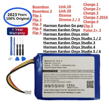 Harman Kardon Onyx Studio 6 5 Go pay Mini JBL Xtreme Boombox Clip Pulse 2 + Link 20 10 Зарядка Flip 4 3 2 Оригинальный Аккумулятор для динамика