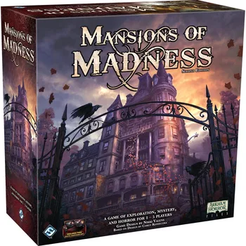Mansions of Madness 2nd Edition Кооперативная настольная игра для детей от 13 лет и старше Настольные игры для всей семьи и друзей