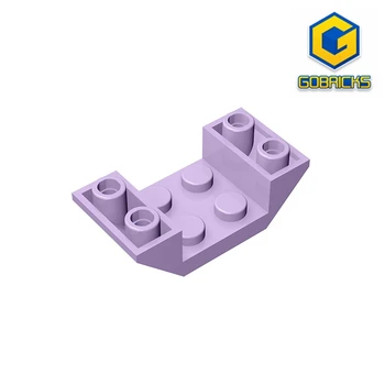MOC PARTS GDS-683 ЧЕРЕПИЦА ДЛЯ КРЫШИ 2X4 INV. - 4x2 плитки с обратным наклоном, совместимые с детскими игрушками lego 4871, Собирают строительный блок