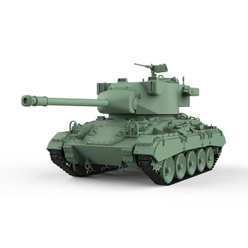 SSMODEL 35513 V1.7 1/35 Комплект моделей из смолы с 3D-принтом US M24E2 Super Chaffee Light Tank