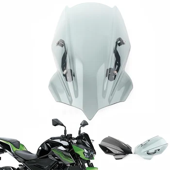 Z400 ABS Лобовое Стекло Мотоцикла, Защитная Крышка Ветрового Стекла Для Kawasaki Z400 2019 2020 2021 ABS Пластик