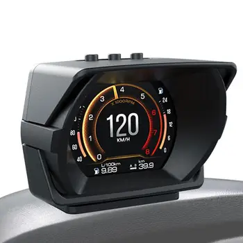 Автомобильный Спидометр HUD Цифровой GPS Спидометр С Сигнализацией Превышения Скорости Автомобильный HUD Дисплей Цифровой GPS Спидометр С Напряжением И Скоростью