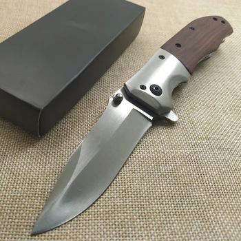 Военный Походный Складной Нож 5Cr13Mov Лезвие Стального Наружного Ножа Для Выживания Высокой Твердости Нож Для Выживания Охотничьи Ножи Ручной Работы