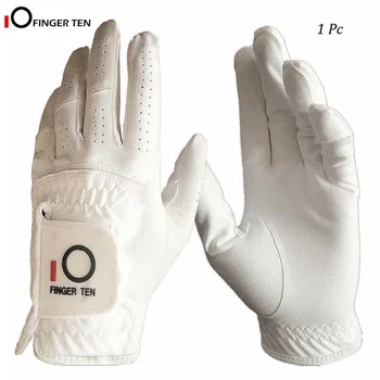 Всепогодный Захват, Мягкие Дышащие Мужские Перчатки Для гольфа на Левую руку для Гольфиста-правши, Размер S, M, ML, L, XL