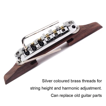 Гитарный седловой бридж с регулируемым гаечным ключом Набор инструментов для начинающих профессиональных музыкантов