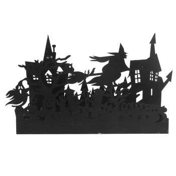 Держатель для Хэллоуина, новинка, Держатель для летающей ведьмы, Фестивальный подсвечник, Дом с привидениями, Декор для Хэллоуина