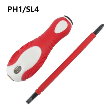 Детектор Электрика, ручка-тестер, Отвертка, Электрическая ручка, измерительная отвертка, слот PH1 / SL4, детектор напряжения 500 В