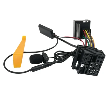 Для OPEL CD30 Mp3 CDC40 CD70 DVD90 головное устройство Установить полный разъем жгута проводов Микрофон громкой связи Bluetooth 5.0 Адаптер AUX