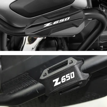 Для мотоцикла KAWASAKI Z650 25 ММ Запчасти Z 650 2016-2020 2019 2017 2018 Защита двигателя от крушения Бампер Украшает защитный блок