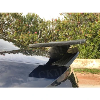 Задний Гоночный Спойлер из сухого углеродного волокна Для Audi A4 Sline Sport S4 Седан B10 2019 2020 GT Спойлер Для Стайлинга автомобилей