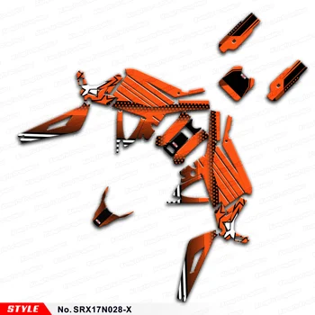 Комплект графики для мотоцикла Aftermarket Die Cut Stickers для Sur-Ron Light Bee X/S Dirt eBike Segway X160 X260, артикул SRX17N028-X