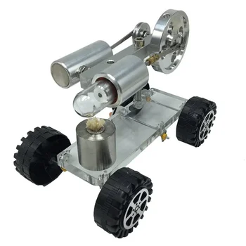 Комплект моделей двигателя Стирлинга в форме автомобиля Мини Модели двигателя внешнего сгорания Стирлинга Игрушка для физического Эксперимента в Подарок
