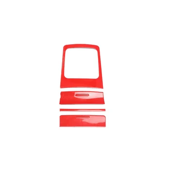 Красная Наклейка Крышки Рамы Коробки Передач AT/MT Автомобильные Аксессуары Для Mitsubishi Lancer 2009-2016