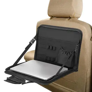 Лоток для рулевого колеса Стол для ноутбука Многофункциональные автомобильные задние сиденья Стол для ноутбука Автомобильная Офисная сумка Автомобильный Рабочий стол для