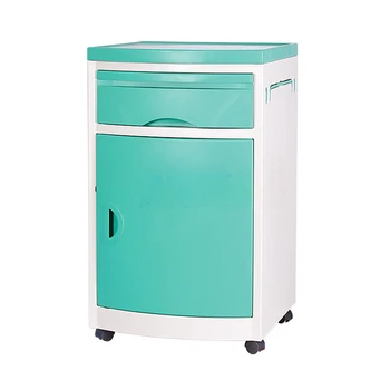 Медицинский шкафчик Medige ABS, Больничный Прикроватный столик, Изготовленный на заказ Синий OEM-номер, Прикроватный медицинский столик из АБС-пластика