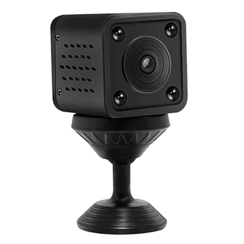 Мини-Камера MOOL Веб-Видеокамера Высокого Разрешения С Мониторингом в реальном времени, Видеокамера Ночного Видения 1080P Wifi Smart IP-Камера