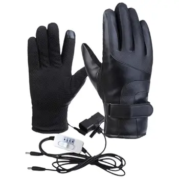 Мотоциклетные перчатки с подогревом, 2 шт., водонепроницаемые мотоциклетные перчатки для рук, зимняя грелка для рук, спортивные перчатки на открытом воздухе, зимние аксессуары