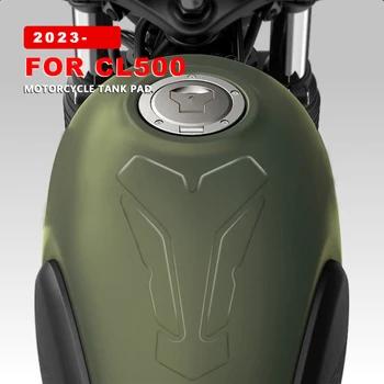 Накладка на бак мотоцикла Прозрачные наклейки для Honda CL500 2023 Аксессуары CL 500 Scrambler 2024 Защитная наклейка на мотоцикл