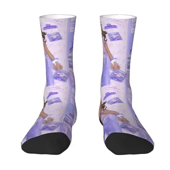 Носки Florence By Mills с принтом Kawaii для женщин и мужчин, эластичные летние, осенне-зимние носки для экипажа