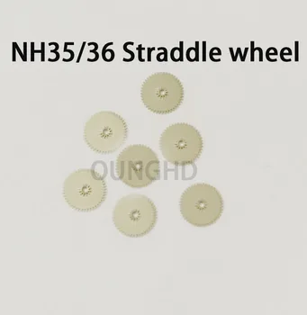 Оригинал подходит для деталей механических часов Seiko NH35 NH36, аксессуаров для автоматического механического механизма с поперечным колесом, span whee