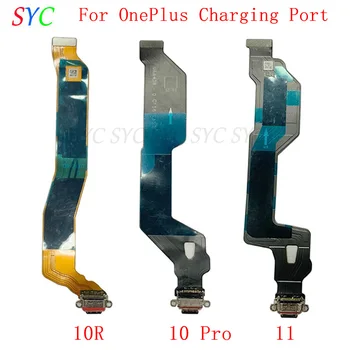 Оригинальный разъем USB-порта для зарядки, гибкий кабель для OnePlus 11 10R 10 Pro, разъем для зарядки, запасные части для док-станции