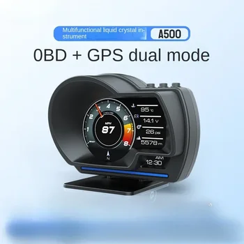 Поскольку в целях безопасности Производитель дисплея A500GPS Использует Двухрежимный бортовой компьютер HUD Head-up Display, автомобильный датчик OBD-прибора