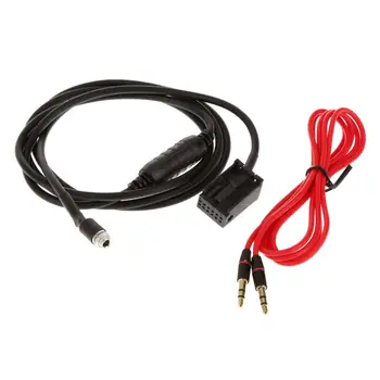 Разъем 3,5 мм AUX CD кабель-адаптер для BMW Z4 E85 E53 E83 E39 E60 E61 E63 E64