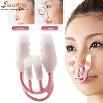 Силиконовый Подтягивающий нос Шейпер для придания формы Ортопедическому зажиму Beauty Slimmer Зажимы Для Выпрямления инструмента Массажер Для Подтягивания носа Зажим для коррекции носа