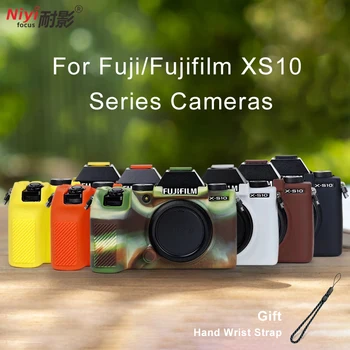 Силиконовый чехол-сумка для фотоаппарата Fuji XS10 X-S10 Fuji Smart Аксессуары для беззеркальных цифровых фотоаппаратов Fujifilm Accessories