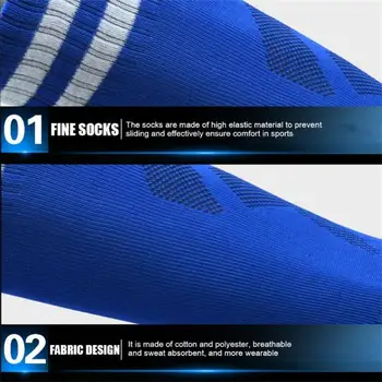 Спортивные Носки Прочные Трендовые Мягкие Футбольные Носки Для Детей Модные Высококачественные Универсальные Пользующиеся Спросом Поддерживающие Длинные Носки
