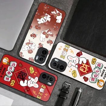 Стеклянный Чехол для телефона Fortune In The Year Для Xiaomi PocoF3 11 11T 10 12X 12Pro Lite Redmi Note 10 9 8 Pro 9T 9A PocoX3Pro