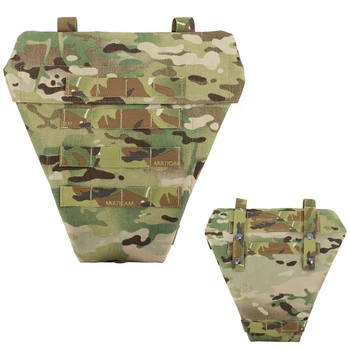 Тактическая сумка для защиты промежности, страйкбольный жилет, расширительный чехол для пластин Molle, снаряжение, военная сумка на платформе для нижней части живота