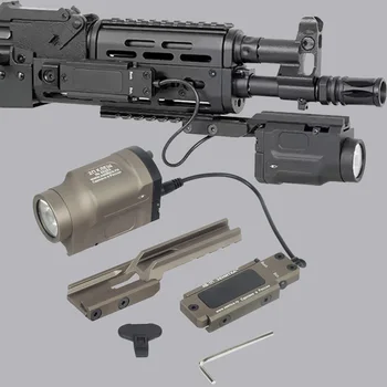 Тактический Zenitco AK-SD Upgrade KLESCH-2U Страйкбольное Оружие Пистолет Фонарик AK47 AK74 Охотничий Фонарь Подходит для 20 мм Планки Пикатинни