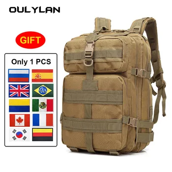 Тактический рюкзак объемом 30 л/50 л, мужская военная атака, камуфляж 3P, Многофункциональная сумка, Походный рюкзак для охоты, кемпинга