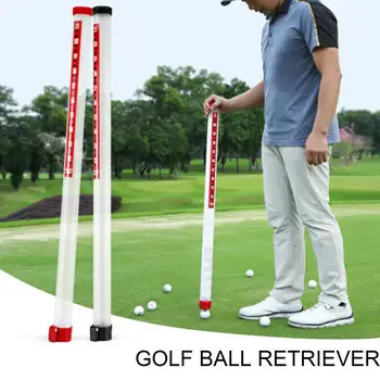 Фиксатор мяча для гольфа для удержания 21 мяча, профессиональная присоска для подбора мяча для гольфа, пластиковая трубка для извлечения мяча, аксессуары для гольфа