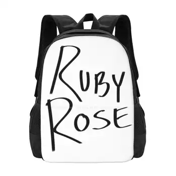 Фирменные школьные сумки Ruby Rose для девочек-подростков, дорожные сумки для ноутбуков Ruby Rose, название Ruby Rose, Ruby Rose Signature