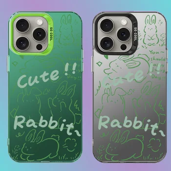 Чехол для Xiaomi redmi 12 12R 12C 11A 4G 5G, чехол для телефона, мягкий силиконовый милый кролик